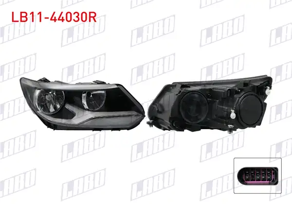 LABO LB11-44030R | Far Sağ Volkswagen Tiguan 5n_ 2011 2016
