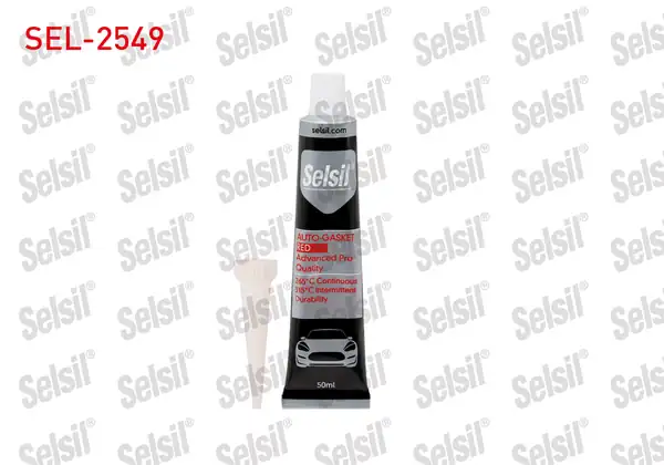 Selsil SEL 2549 Rtv Sıvı Conta Kırmızı 50 ML 24 Adet