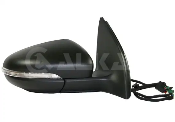 ALKAR 6126124 | Dış Dikiz Aynası Sağ Elektrikli Isıtmalı Sinyalli 6 Pin Volkswagen Golf VI Aj5 2009 2012