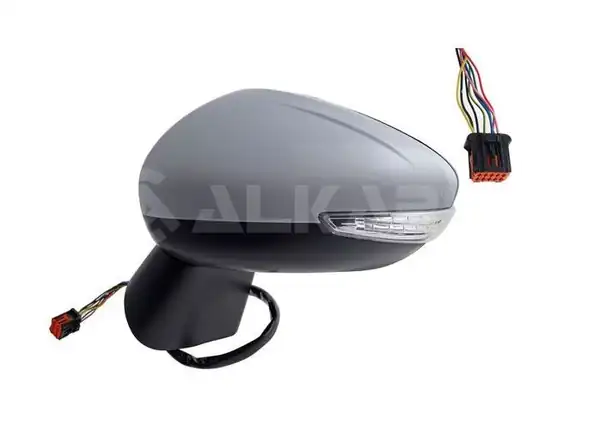 ALKAR 6139886 | Dış Dikiz Aynası Sol Elektikli Isıtmalı Astarlı Sinyalli 6 Pin Citroen C3 Aircross 2017