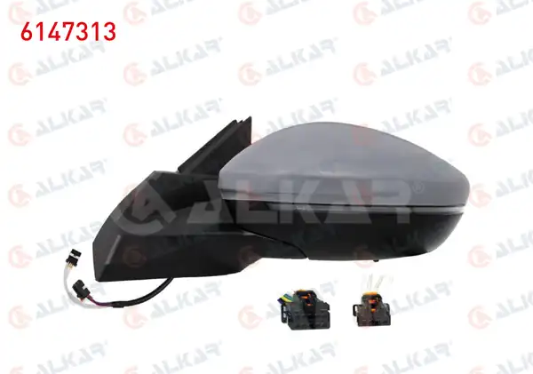 ALKAR 6147313 | Dış Dikiz Aynası Sol Elektrikli Isıtmalı Astarlı Otomatik Katlanır