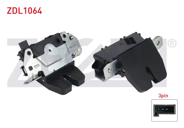 ZEGEN ZDL1064 | Bagaj Kilidi 3 Pin Opel Astra H 2004 2010 Zafira B 2005 2011