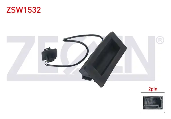 ZEGEN ZSW1532 | Bagaj Kilit Butonu 2 Pin Opel Astra H 2004 2010
