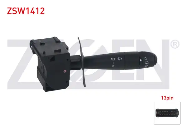 ZEGEN ZSW1412 | Silecek Kumanda Kolu 13 Pin Dacia Logan Sandero 2004 2013