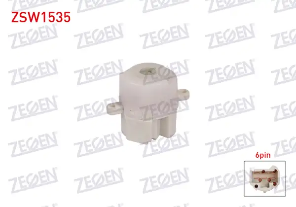 ZEGEN ZSW1535 | Kontak Termiği 6 Pin Nissan Juke 2010 Qashqai 2007 2013