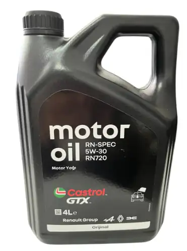 CASTROL 5W30 | RN Spec RN 720 4 Litre Motor Yağı Renault 2026