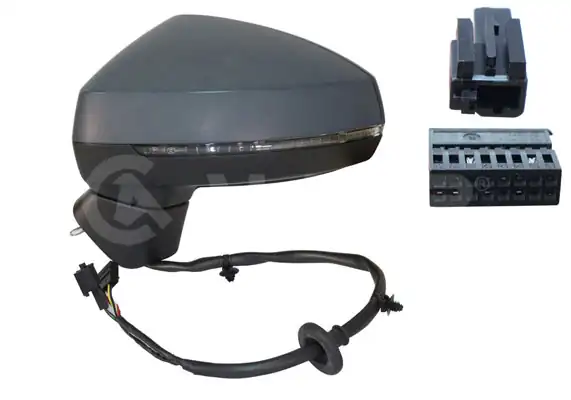 ALKAR 6169782 | Dış Dikiz Aynası Sol Elektrikli Asferık Astarlı Sinyalli 8 Pin Audi A3 2013