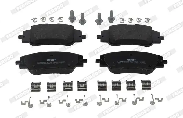 FERODO FDB5507 | Fren Balatası Opel Corsa F Mokka B E 302mm Fren Disk İçin Ön 1 Adet