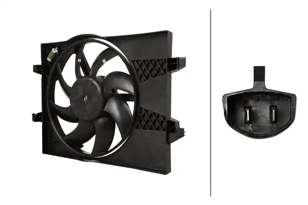Hella 8ew366420 561 Ford Fiesta V Mazda II III 01 07 Davlumbazlı Fan Motoru