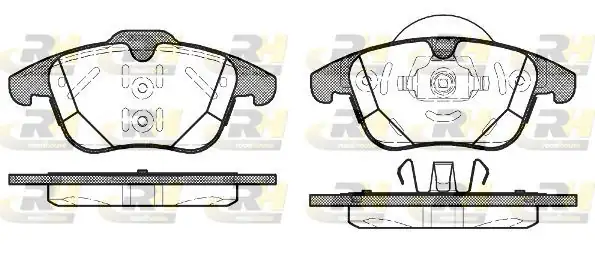ROADHOUSE 21482.00 | Fren Balatası Range Rover Evoque 06 11-Xx