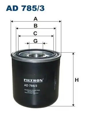 FILTRON AD7853 | Hava Kurutucu Filtre Daf 45 Lf 65 Cf 75 Cf 85 Cf Cf65 Cf75 Cf85 Xf105gina 6 Adet