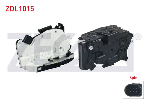 ZEGEN ZDL1015 | Kapı Kilidi Sağ Arka 6 Pin Volkswagen Passat