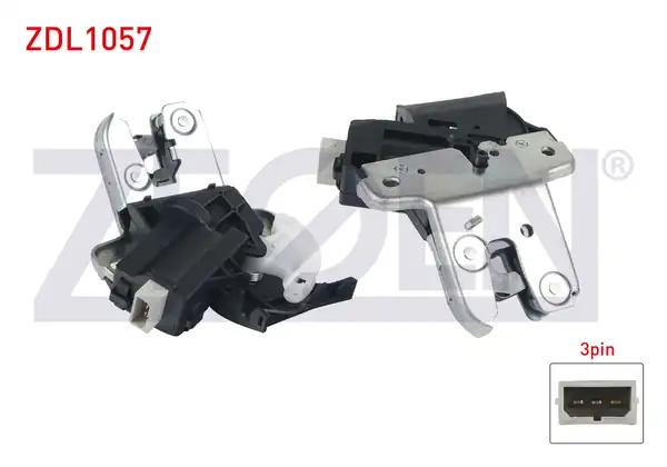 ZEGEN ZDL1057 | Bagaj Kilidi 3 Pin Volkswagen Passat Jetta III Passat CC 2005 2012 VW CC 2011 Audi A4 A5 A6 A8 2004 2017 Seat Exeo 2008