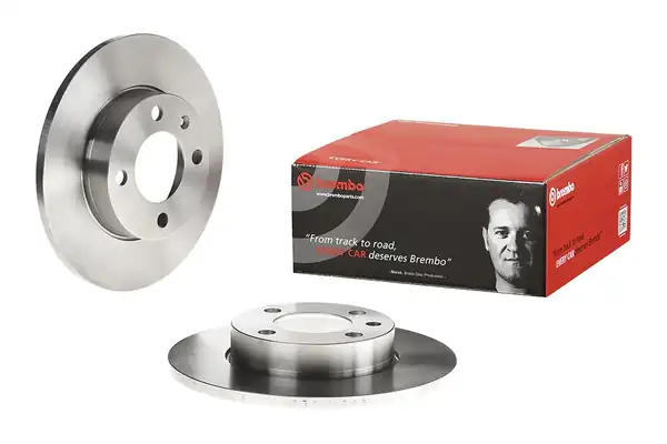 BREMBO 08-2631-34 | Fren Diski Ön Arka Standard Audi 2 Adet