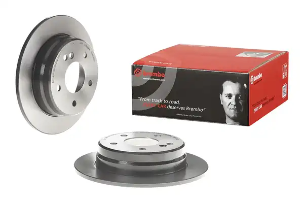 BREMBO 08-4738-21 | Fren Diski Tek Disk Arka M Benz 202 93 01