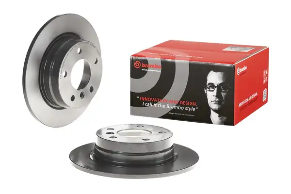 BREMBO 08-5366-21 | Fren Diski Arka Düz Kaplamalı Bmw E36 E46 2 Adet