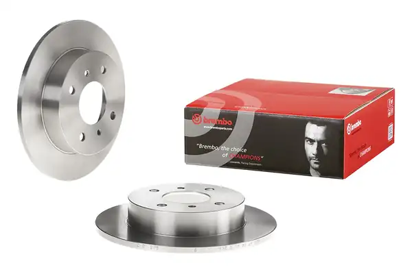 BREMBO 08-5443-10 | Fren Disk Arka Düz 258 4 Nissan Primera 96 02 Nissan Almera II 00 10