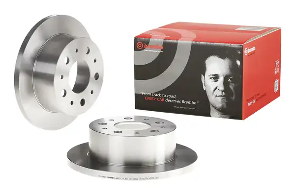 BREMBO 08-8094-60 | Fren Diski Arka Düz 280mm Fiat Ducato 2 3 JTD Peugeot Boxer Citroen Jumper 2 2hdi 06 2 Adet