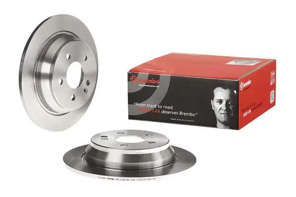 BREMBO 08-8405-10 | Fren Diski Tek Disk Arka M Benz W638 03
