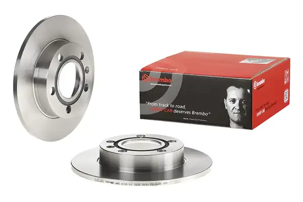 BREMBO 08-9136-10 | Fren Diski Arka Audi A4 01 08 Seat Exeo 09 14 2 Adet