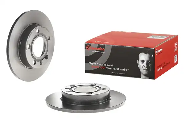 BREMBO 08-9136-11 | Arka Fren Diski 245 10 5 112 Audi A4 01 08 Seat Exeo 09 14