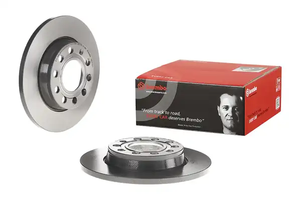 BREMBO 08-9918-21 | Fren Diski Tek Disk Arka Vag A4 Passat 00 10