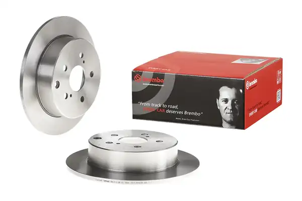 BREMBO 08-A354-10 | Fren Diski Arka Düz 290 5 Toyota Corolla Verso 04 1 6 1 8 2 0d4d 2 2d4d 2 Adet