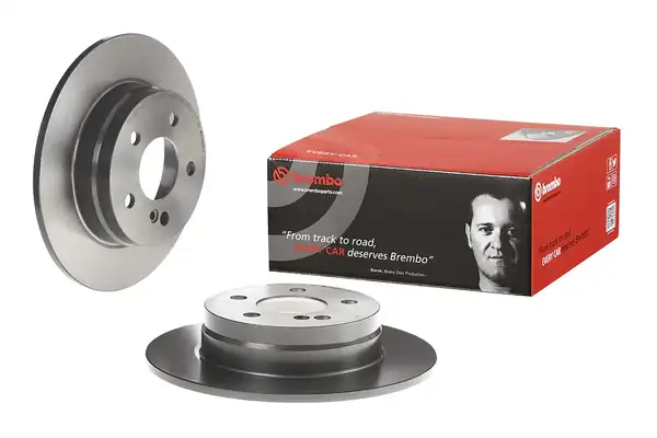 BREMBO 08-A737-11 | Fren Diski Tek Disk Arka M Benz 204 07 15