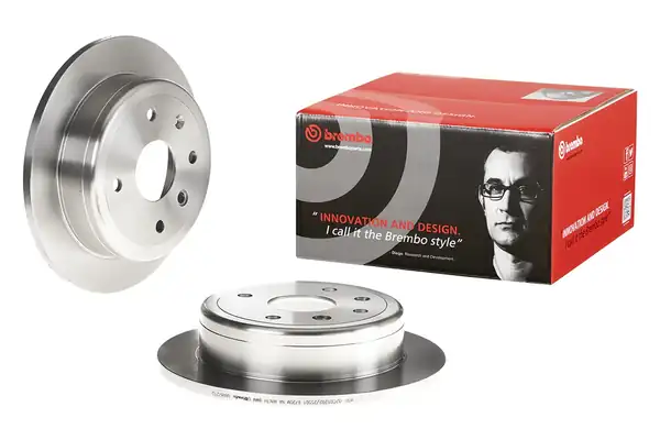 BREMBO 08-A872-10 | Fren Disk Arka Düz 258 4 Chevrolet Lacetti 04 10