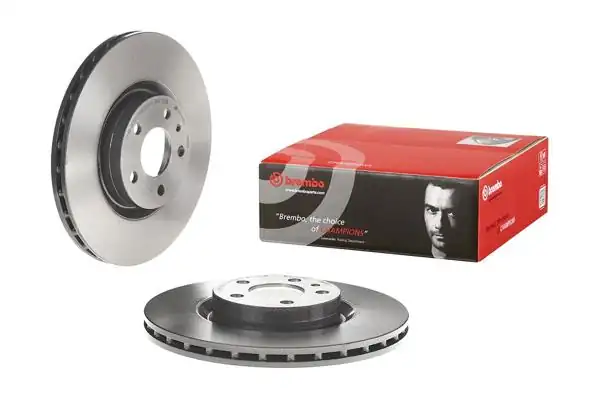 BREMBO 09.4939.21 | Fren Diski Ön UV Coated Alfa Romeo Doblo III/Egea 1.3/1.6/2.0