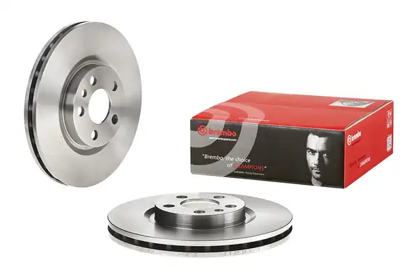 BREMBO 09-5180-24 | Fren Diski Ön Standard Fiat 2 Adet