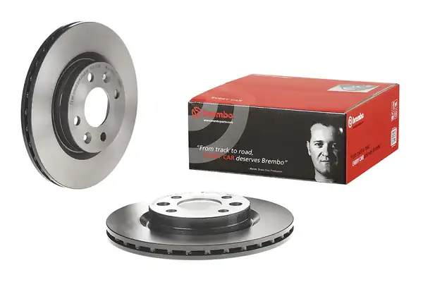BREMBO 09-5802-21 | Fren Diski Ön Orta UV Coated Clio II Kangoo II Logan 1 8 Megane İ Symbol Sandero 2 Adet