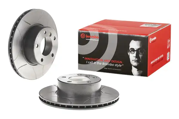 BREMBO 09-6924-75 | Fren Diski Tek Disk Ön Bmw E39 96 04