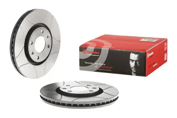 BREMBO 09.8760.75 | Fren Diski Ön Max Opel | 2 Adet