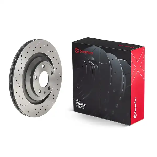 BREMBO 09-8842-2X | Fren Diski Arka Xtra Audi 2 Adet