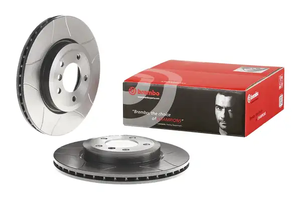 BREMBO 09-8952-75 | Fren Diski Ön Çizgili Bmw E46 3 25 3 30 2001 2005 2 Adet