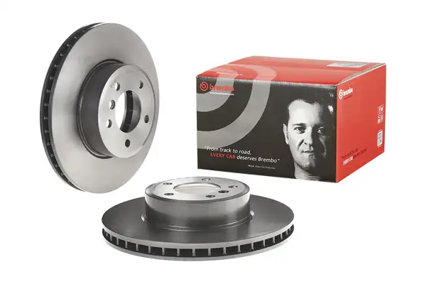 BREMBO 09-9172-11 | Fren Diski Ön Bmw E60 E61 E63 E64 03 11 2 Adet