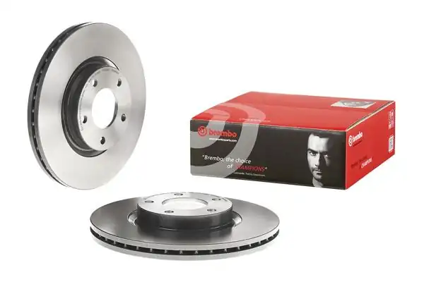 BREMBO 09.9468.21 | Fren Diski Ön UV Coated Mazda | 2 Adet