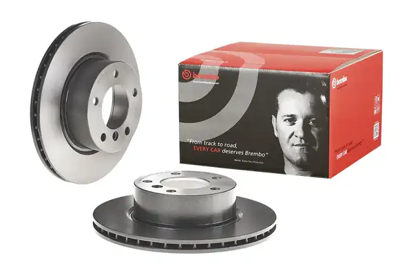 BREMBO 09-9752-11 | Fren Diski Tek Disk Ön Bmw E60 81 82 87 88 04 14