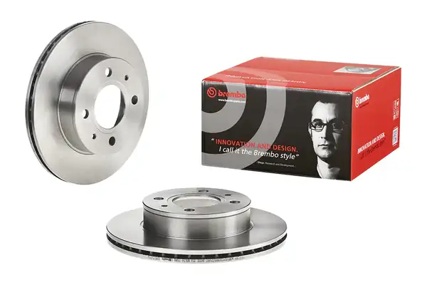 BREMBO 09-9753-10 | Fren Diski Ön Standard Hyundai 2 Adet