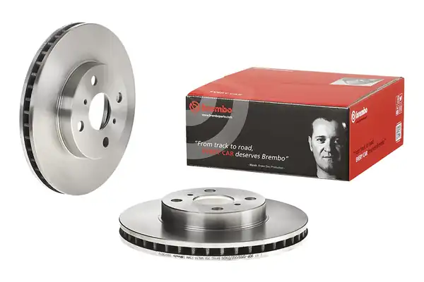 BREMBO 09-9798-10 | Fren Diski Ön Standard Toyota 2 Adet
