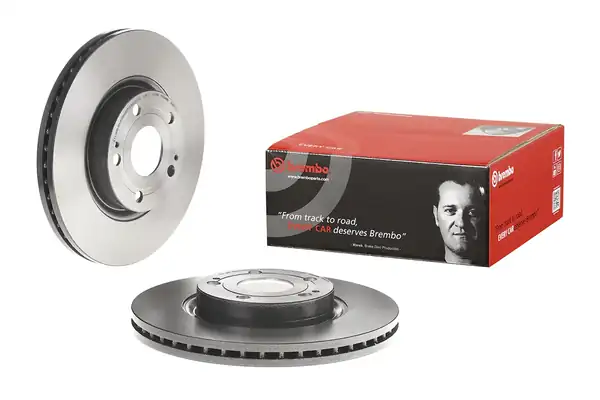 BREMBO 09-9817-21 | Fren Diski Ön UV Coated Toyota 2 Adet