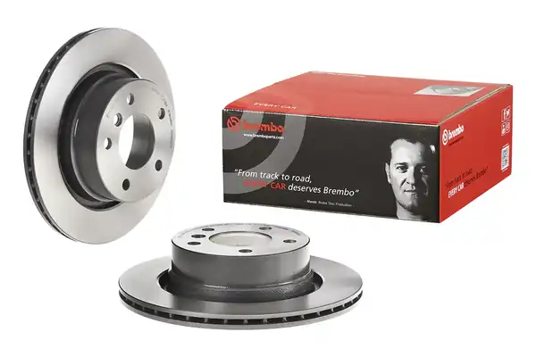 BREMBO 09-9869-81 | Fren Diski Arka UV Coated Bmw 2 Adet