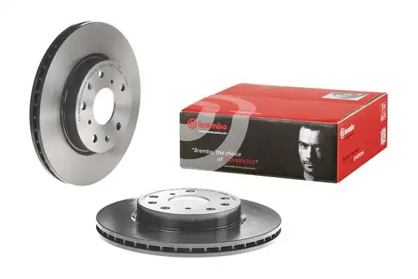BREMBO 09.A296.11 | Fren Diski Ön UV Coated Fiat | 2 Adet
