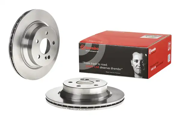 BREMBO 09-A358-10 | Fren Diski Tek Disk Arka M Benz 204 211 212 218 219 02 18