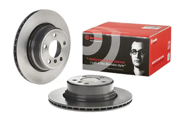 BREMBO 09-A541-11 | Fren Diski Arka Kaplamalı Bmw X5 E53 4 4i 4 6 4 8 2 Adet