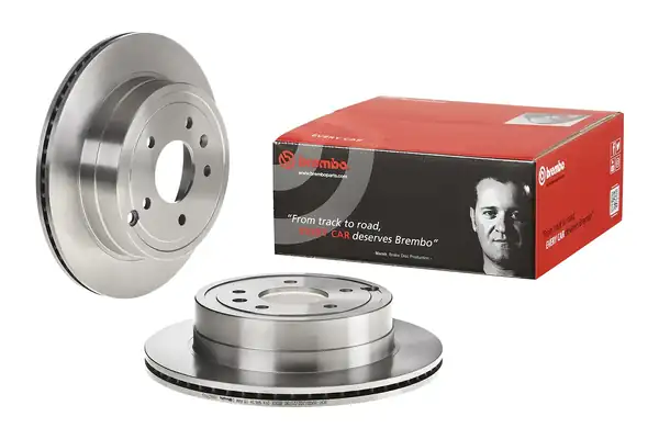 BREMBO 09-A629-10 | Fren Diski Arka Havalı 303 5 Chevrolet Captiva 07 12 Opel Antara 07 12 2 Adet