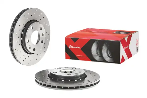BREMBO 09-A727-1X | Fren Diski Renault Fluence Megane III 1 5 D Ön 2 Adet Megane IV Dacia Duster 1 5 dCi 10