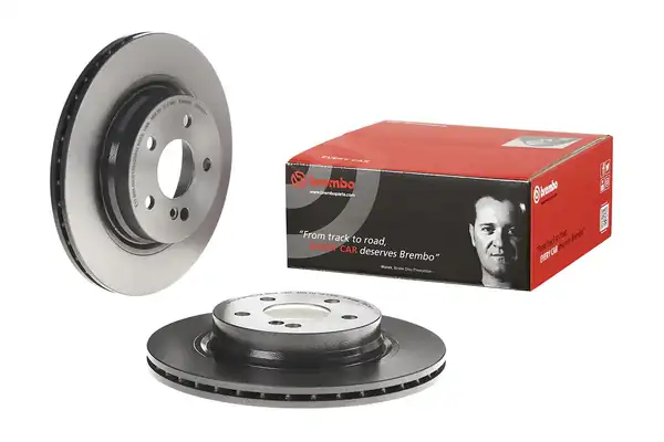 BREMBO 09A76011-2 | Fren Diski Arka W204 07 14 S204 07 14 C207 09 16 A207 11 16 2 Adet