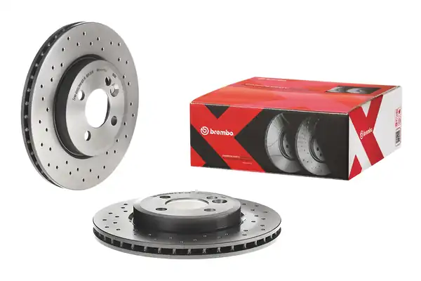 BREMBO 09-A761-1X | Fren Diski Ön Xtra Mini 2 Adet